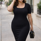 La Robe Alix — Manches Courtes · Gaine 2-en-1