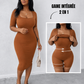 La Robe Alix — Manches Courtes · Gaine 2-en-1