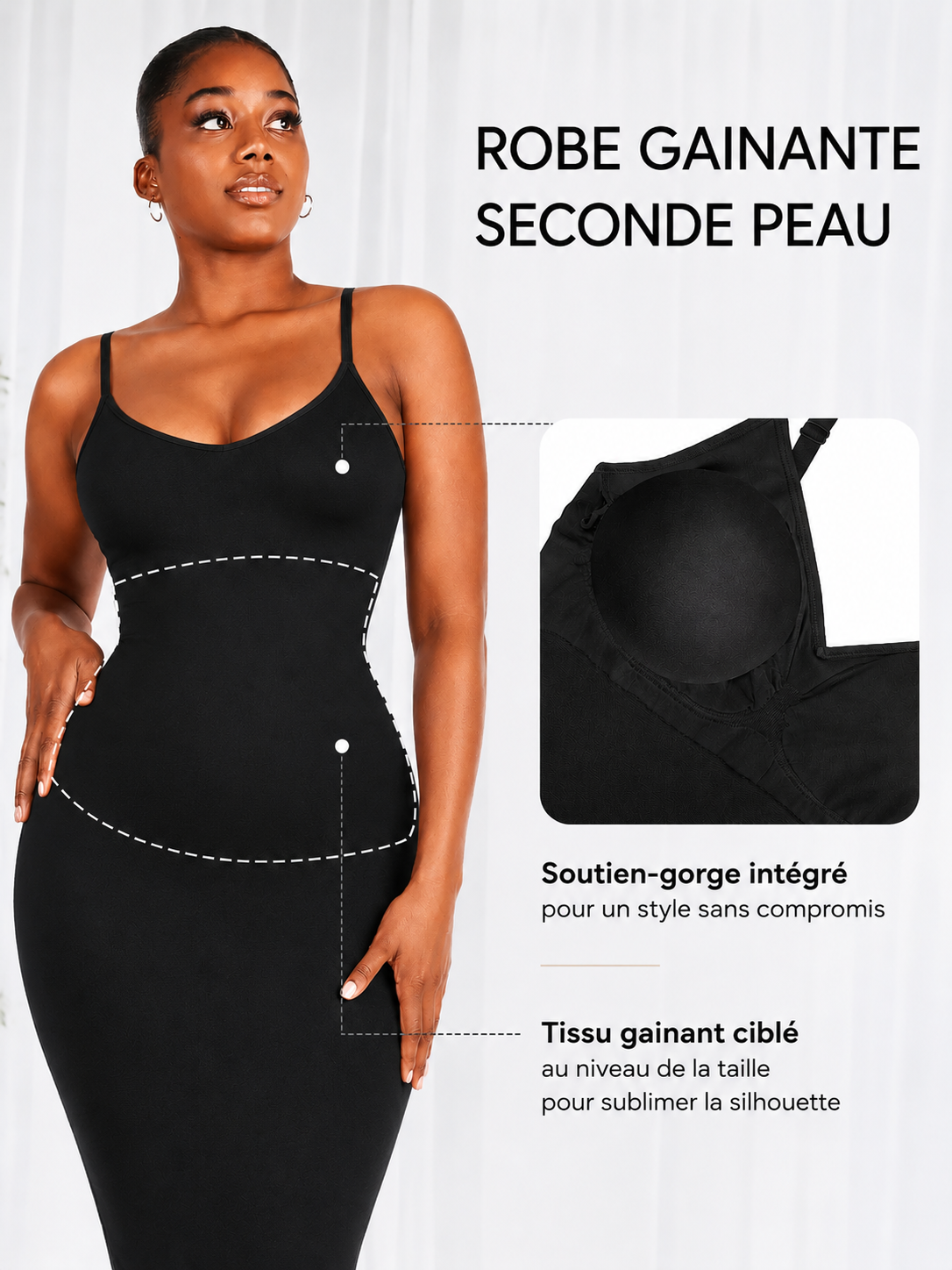 La Robe Eve — Bretelles · Gaine Seconde Peau