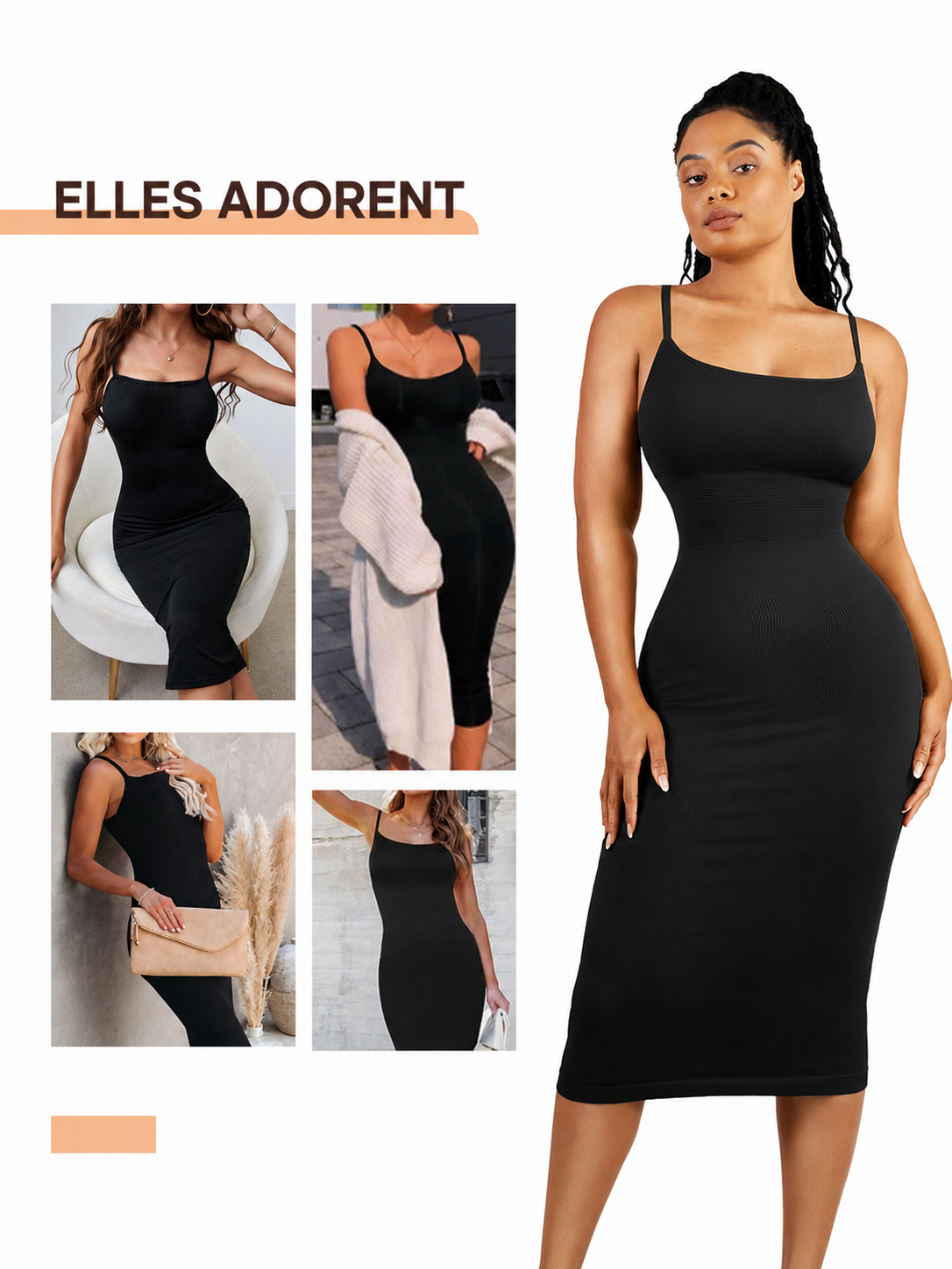 La Robe Eve — Bretelles · Gaine Seconde Peau