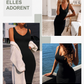 La Robe Inès — Col V · Gaine Seconde Peau