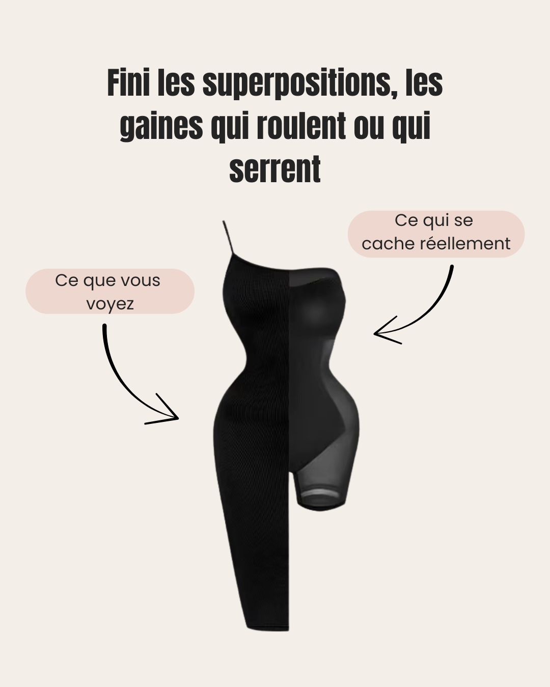 Robe Gaine Intégrée – Silhouette Sculptée