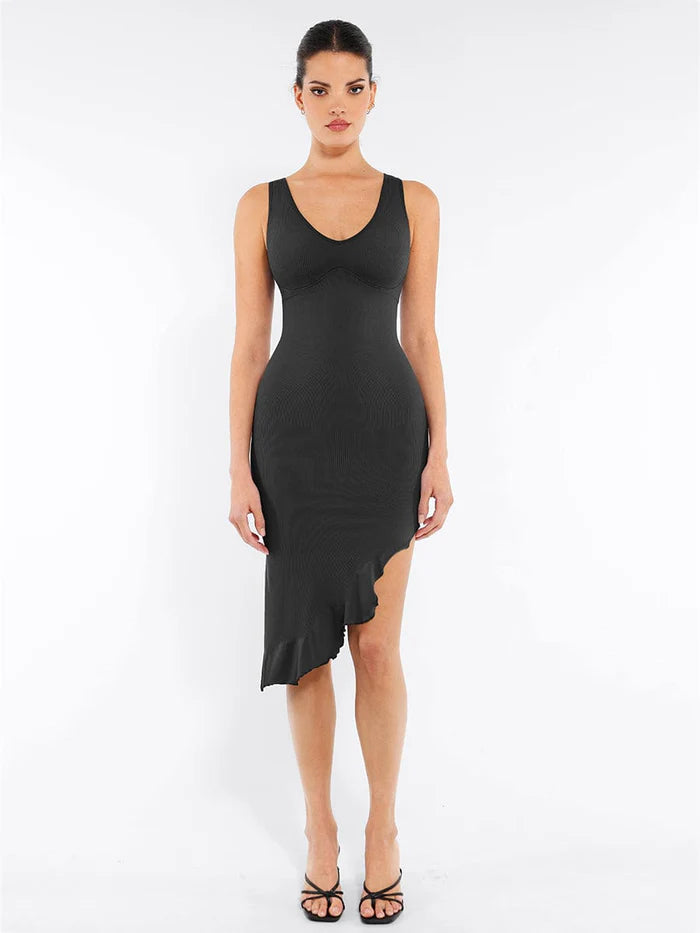 La Robe Victoria — Asymétrique · Gaine Seconde Peau